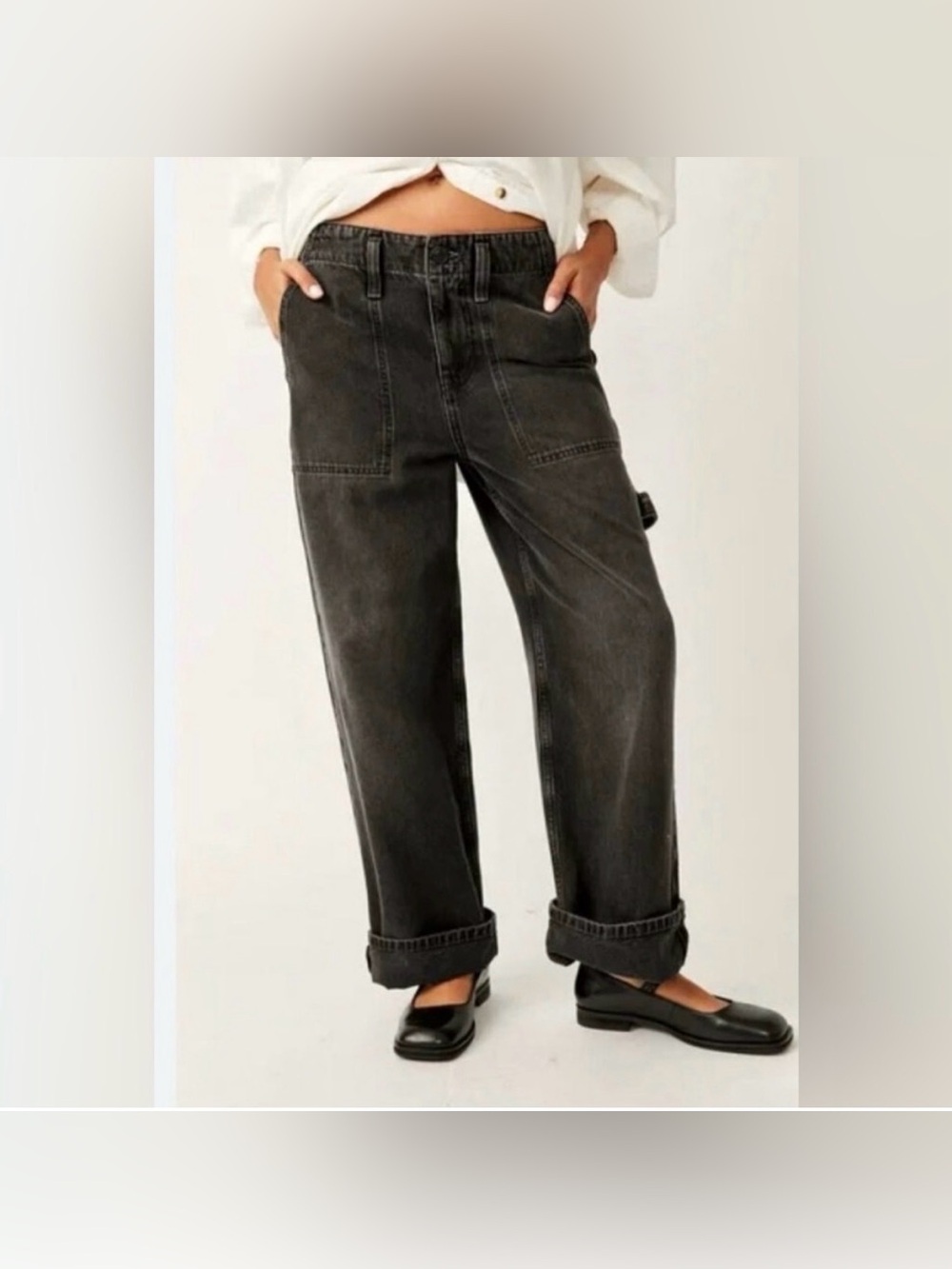 We The Free Major Leagues Mid Rise Jeans EUC